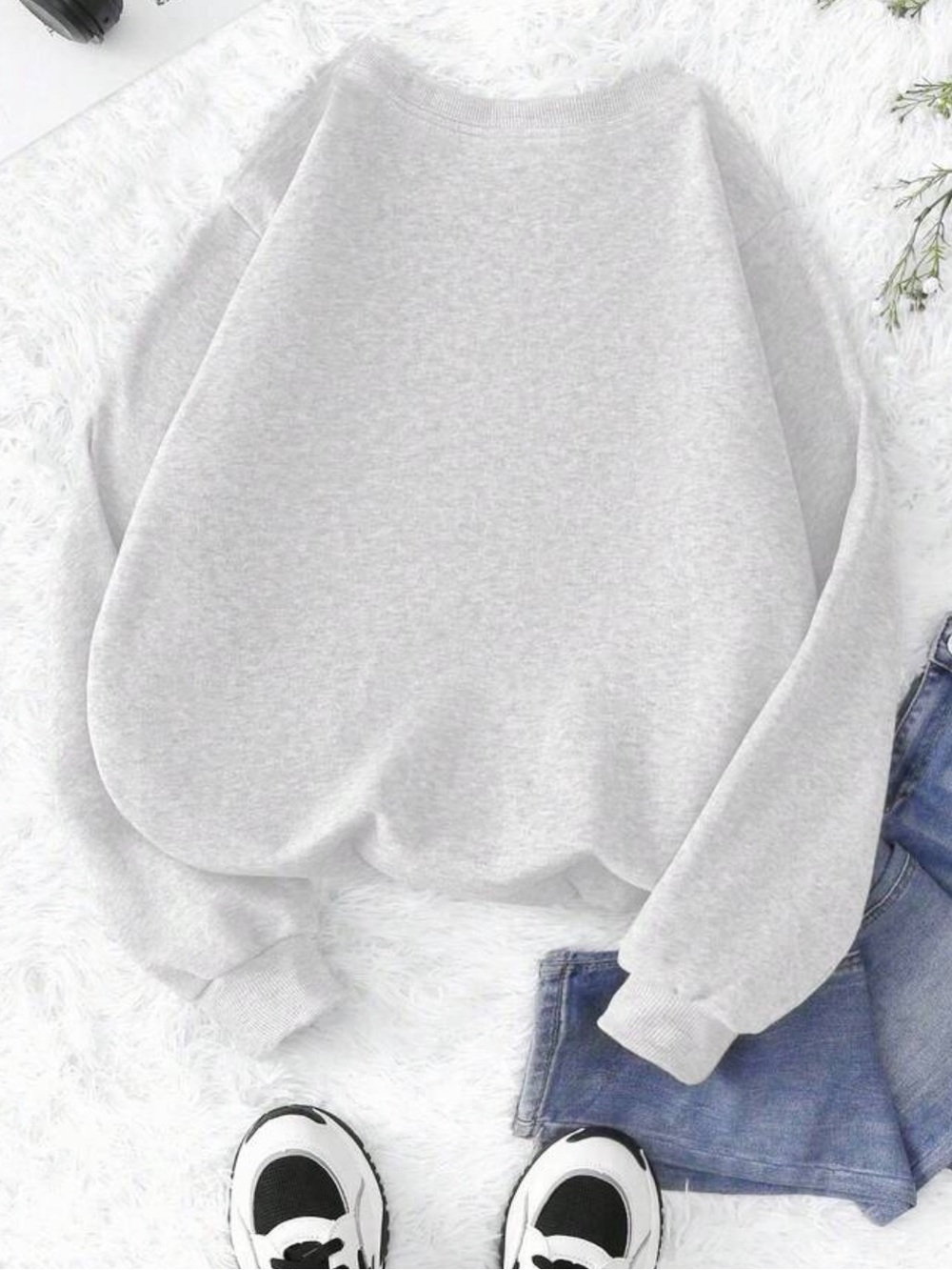 Embroidered Pumpkin Sweatshirt - Picture 2 of 3